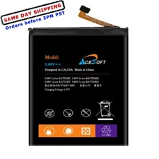 AceSoft 3600mAh Rechargeable HE377 Battery f Cricket Nokia 3.1 Plus TA-1124 USA