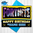 Fortnite Personalised Birthday Card Any Name/Relative