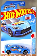 2024 Hot Wheels #203 HW J-Imports 10/10 TOYOTA GR86 CUP Blue w/Gray 5Y Spokes
