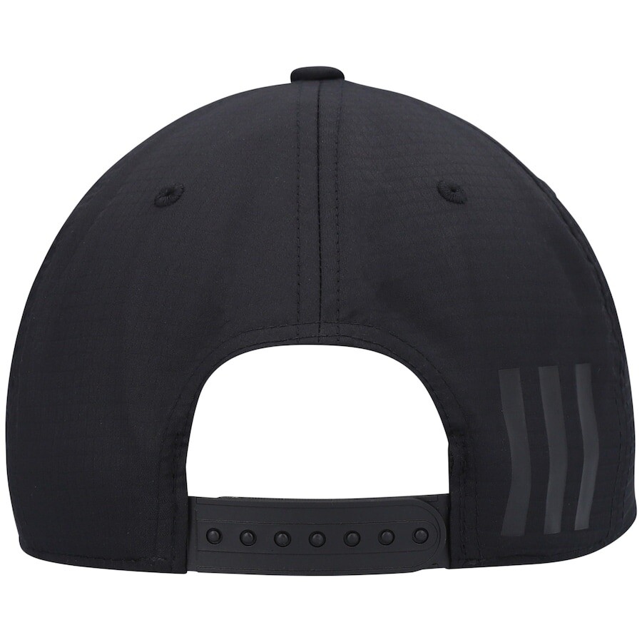 Adidas Affiliate II Black On Black Tonal Adjustable SnapBack Cap Hat