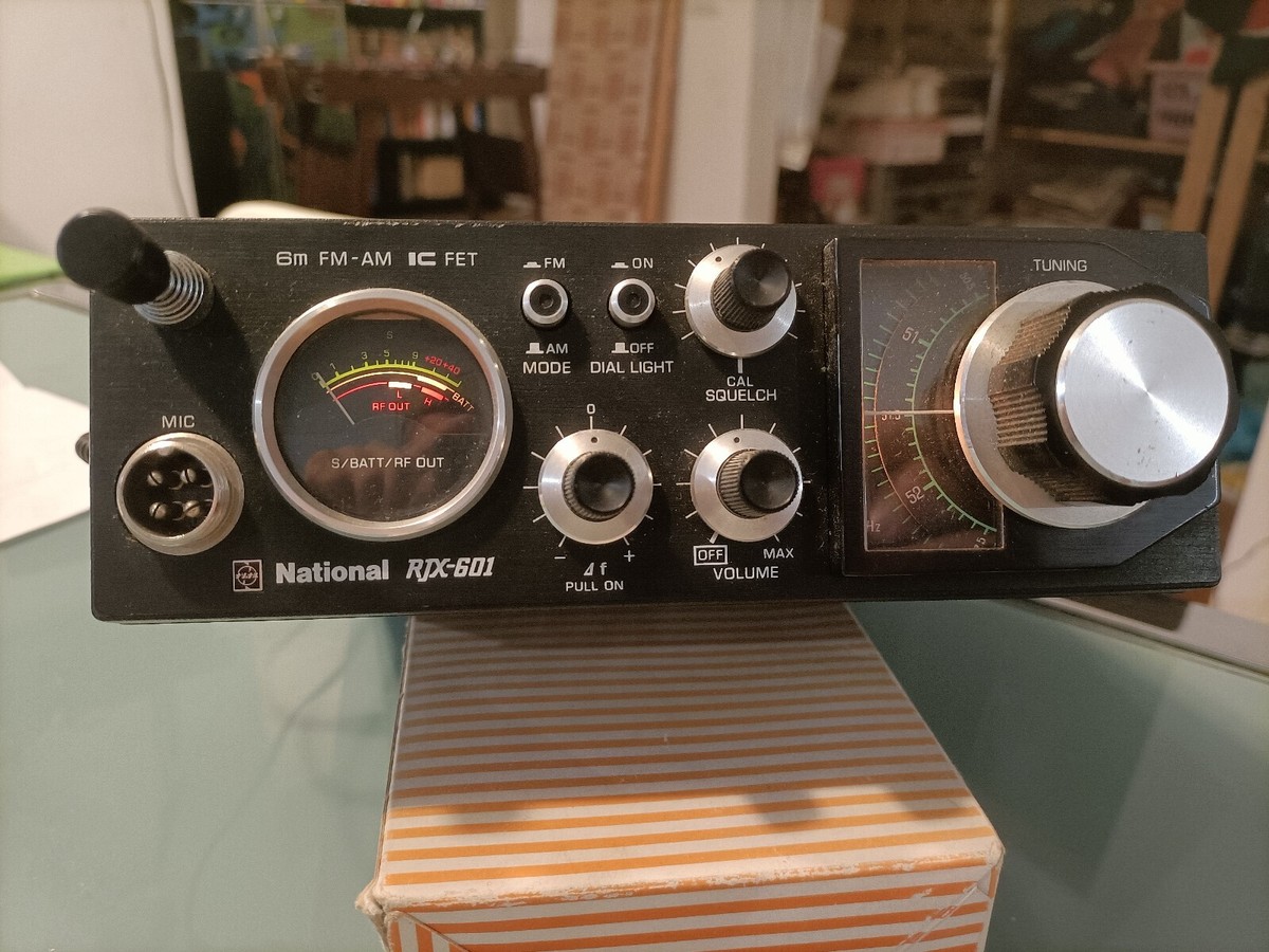 National RJX-601 AM/FM 50MHZ トランシーバー National/Matsuita RJX-601