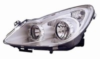 Scheinwerfer Opel Corsa Ab 2006 Rechts H7+H1 Chrom