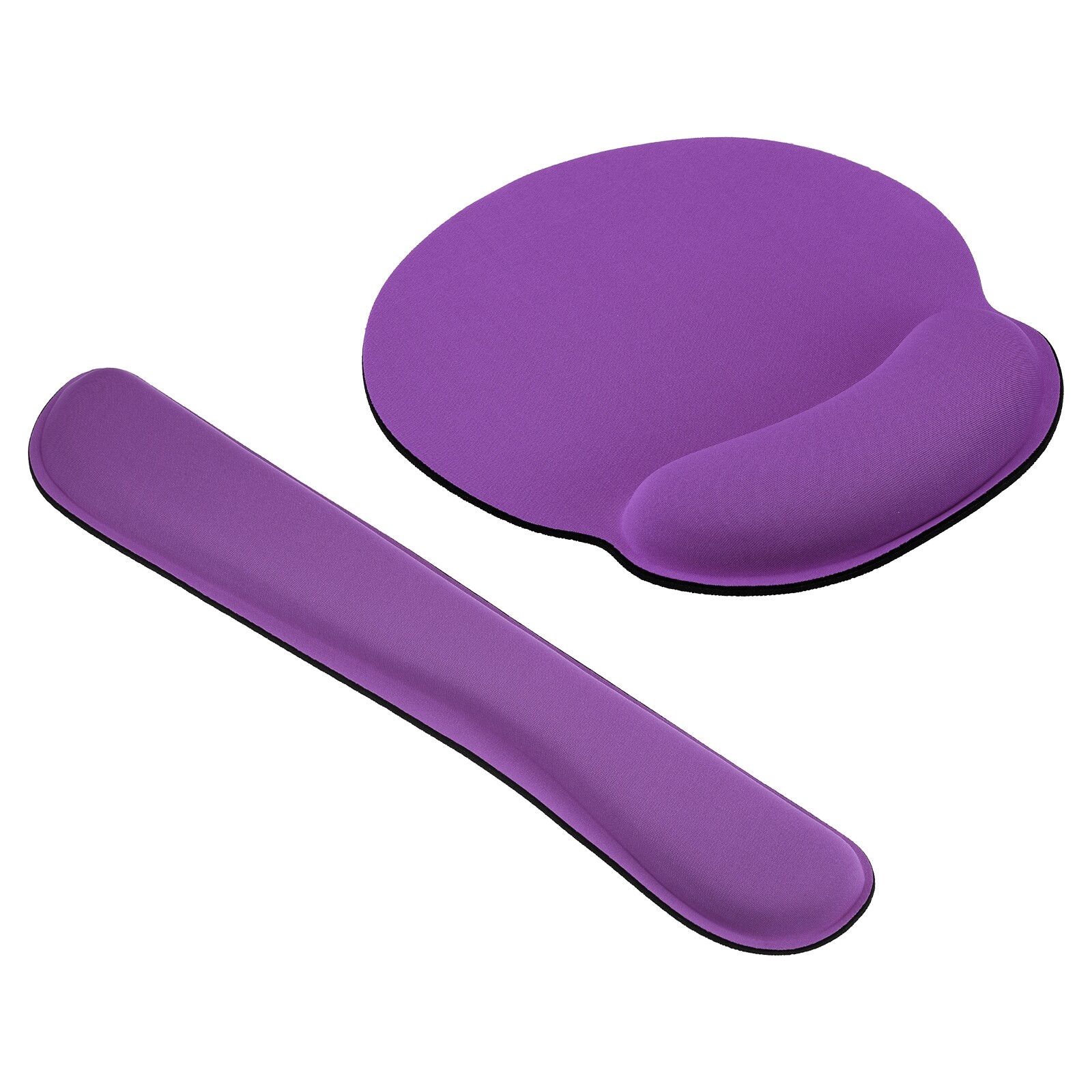 Ergonomic Purple Keyboard Wrist Pad and Mouse Rest Support Style 3