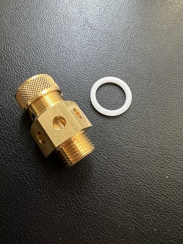 Sicherheits Überdruck Ventil + Dichtung Erhitzer M18x1,5 1,8 Bar San Marco