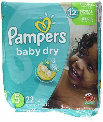 baby dry diapers size 5