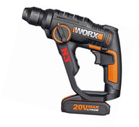 Ion Rotary Hammer 20v 3-in-1 H3 Max Lithium Powershare Platform Worx Wx390 Ion Rotary Hammer 20v 3-in-1 H3 Max Lithium Powershare Platform Worx Wx390