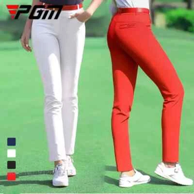 PGM Women's Slim Fit Golf Trouser Quick Dry and Breathable Versatile Golf Trousers