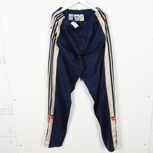 adidas popper tracksuit bottoms