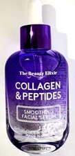 The Beauty Elixir * Collagen & Peptides  Smoothing Facial serum 1.69 FL OZ