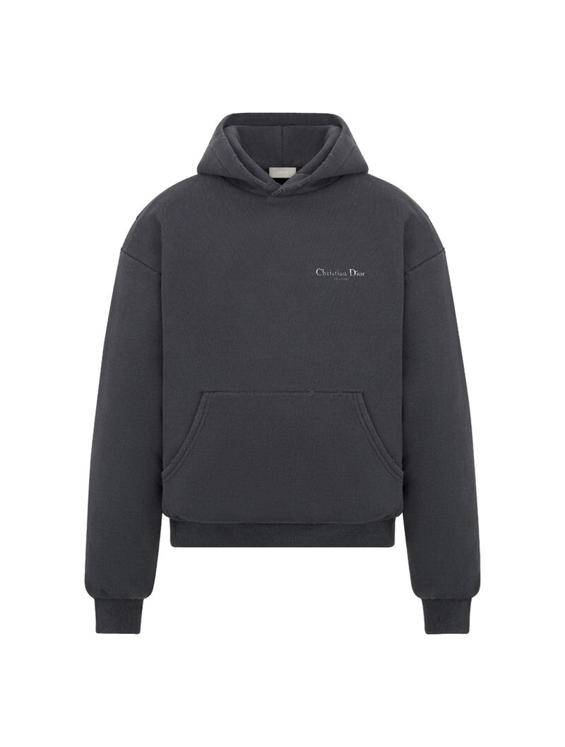 24AW new/Dior ヴィンテージフーディー Hoodie Black Men's Hoodie | DIOR | 24S