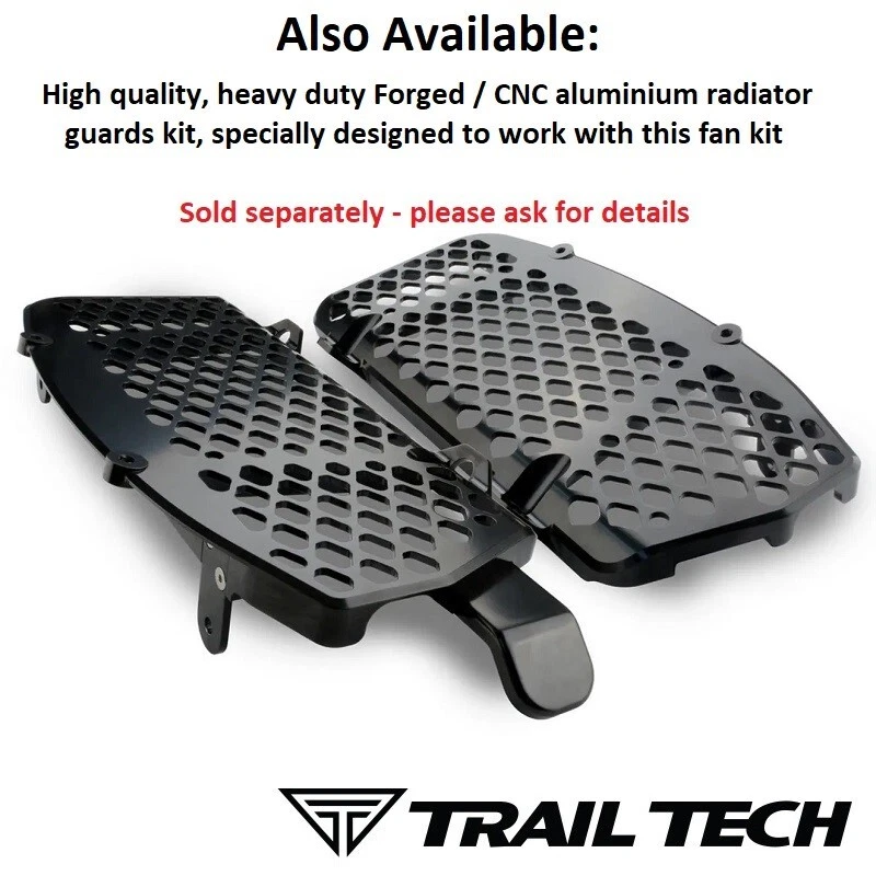 Kit de ventilador de radiador digital Trail Tech 732-FN3 TTO para KTM 250XC 2017-2018 Foto 4 de 4