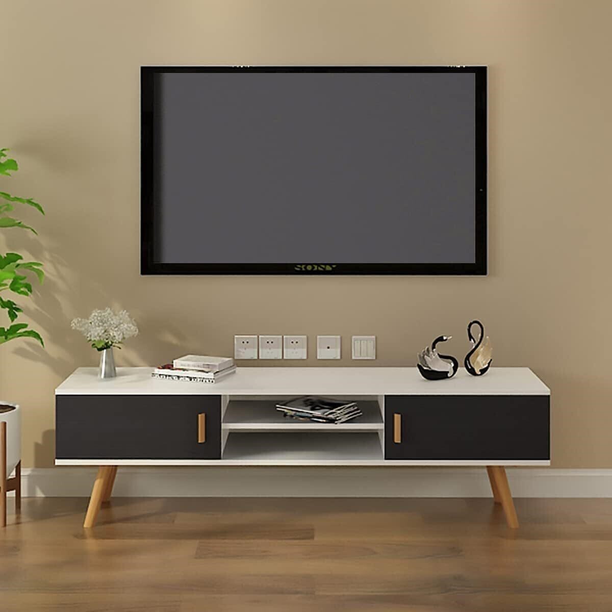 With Storage Shelves