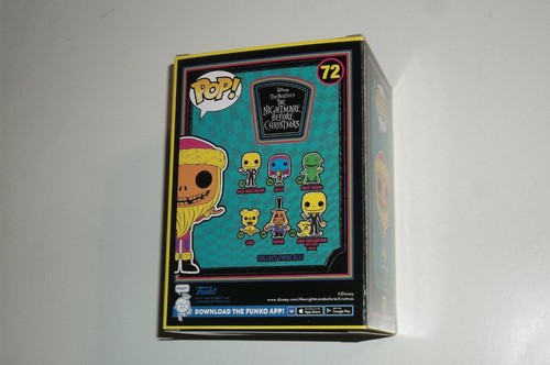 Funko Pop Disney NBC #72 Santa Jack Skellington Black Light, Funko Shop Excl. - Picture 3 of 6