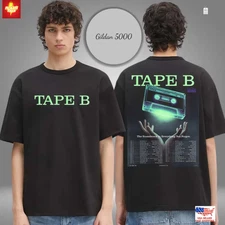 Tape B Merch Fall Tour 2025 Schedule T-Shirt