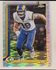 2025 Topps Chrome #172 Tyler Higbee Pulsar Refractor