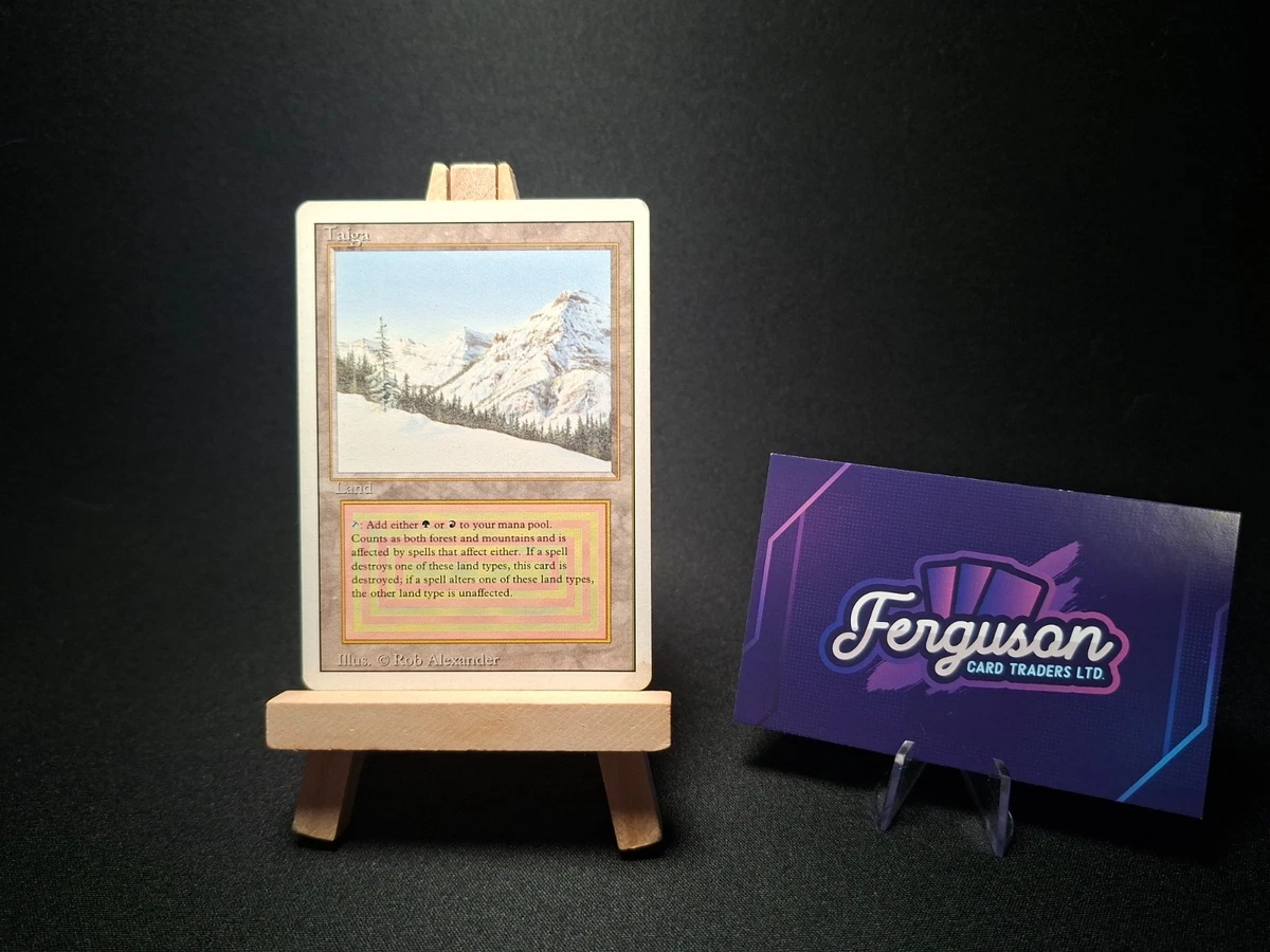 Taiga (Magic: The Gathering) Land Magic: The Gathering Trading