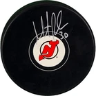 Martin Brodeur New Jersey Devils Signed Hockey Puck - Fanatics