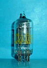 Sylvania 12AX7A ECC83 Tube Halo Getter Copper Grid Posts Tested