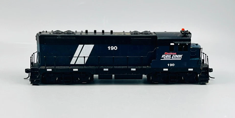 Hallmark Models Brass HO Scale Montana Rail Link Diesel Locomotive #190 READ - Image 2 of 4