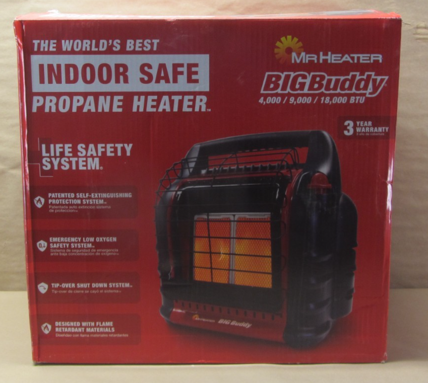 Heater MH18B, Big Buddy 18,000 BTU Radiant Propane In/Outdoor