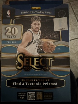2023-24 NBA Select Basketball Hanger Box 20 Trading Cards Tectonic Prizm Sealed
