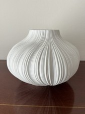 Rosenthal Studio Line Porzellan Vase, Weiß, Martin Freyer