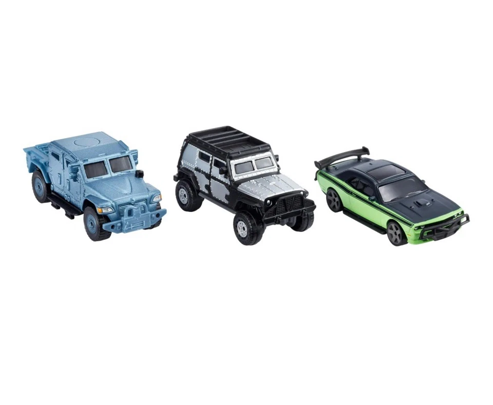 VEHÍCULO FUNDIDO RÁPIDO Y FURIOSO (3) 3 PAQUETES - LOTE DOM’S TORQUE PACK - NUEVO  Foto 4 de 4