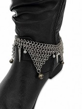 Stainless steel chain, mail jester boot chain sold separate