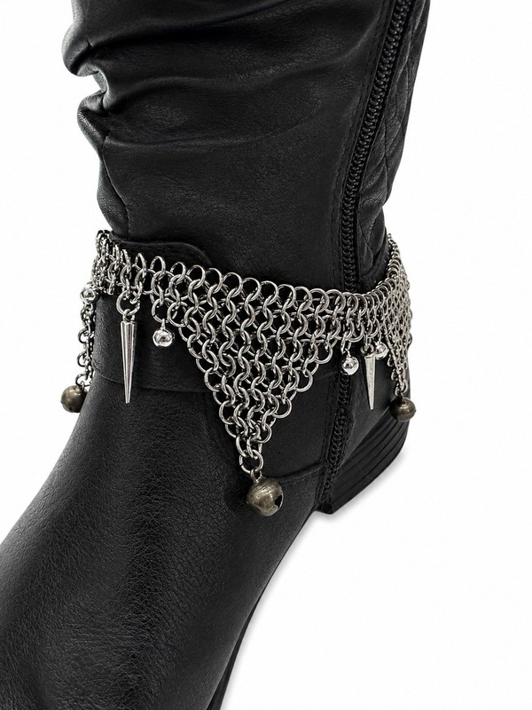 Stainless steel chain, mail jester boot chain sold separate