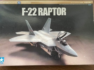Flugzeug-Modelbausatz  F-22 Raptor von TaYma M 1:72