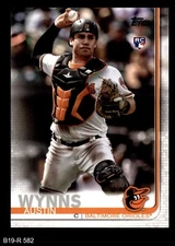2019 Topps #582 Austin Wynns Orioles RC 8 - NM/MT