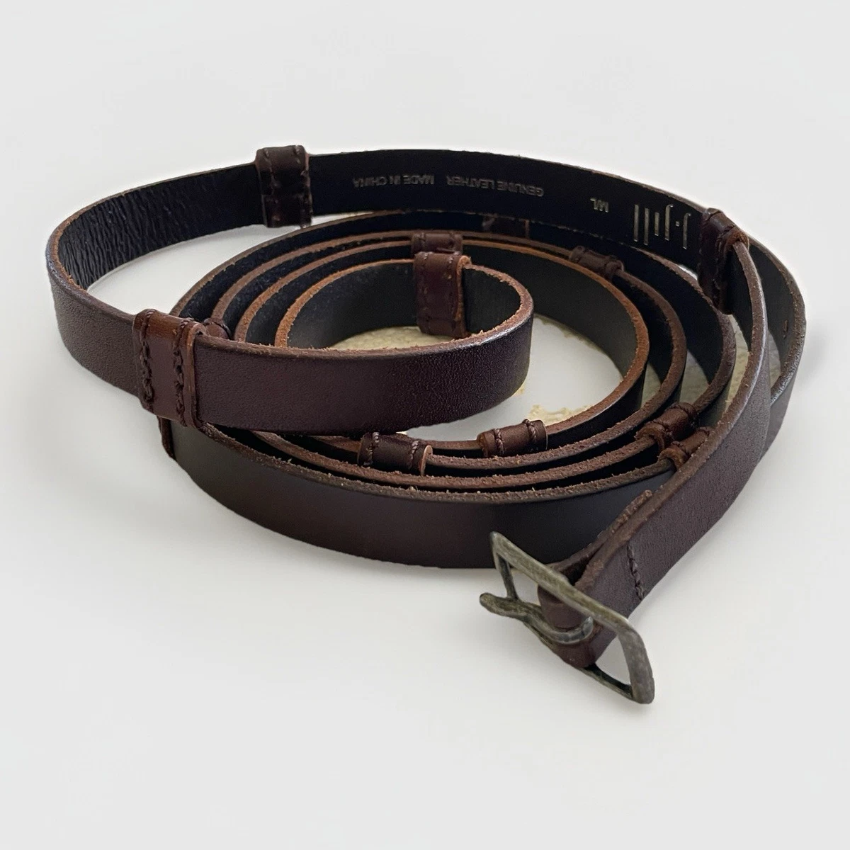 Veronica Beard x Gavazzini Londra Belt Leather S NWT NWT 198 Black Elsy Leather-Buckle Belt in Black | Veronica Beard main image 4