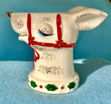 VINTAGE MCM HOLT HOWARD CHRISTMAS REINDEER CREAMER 6182