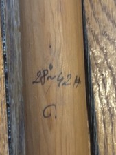 Full Size Old English Yew Archery Long Bow Made In 1997 with Original Sleeve