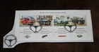 GB 2013 British Auto Legends, The Workhorses m/s, On Piece, Used ex FDC, Cars