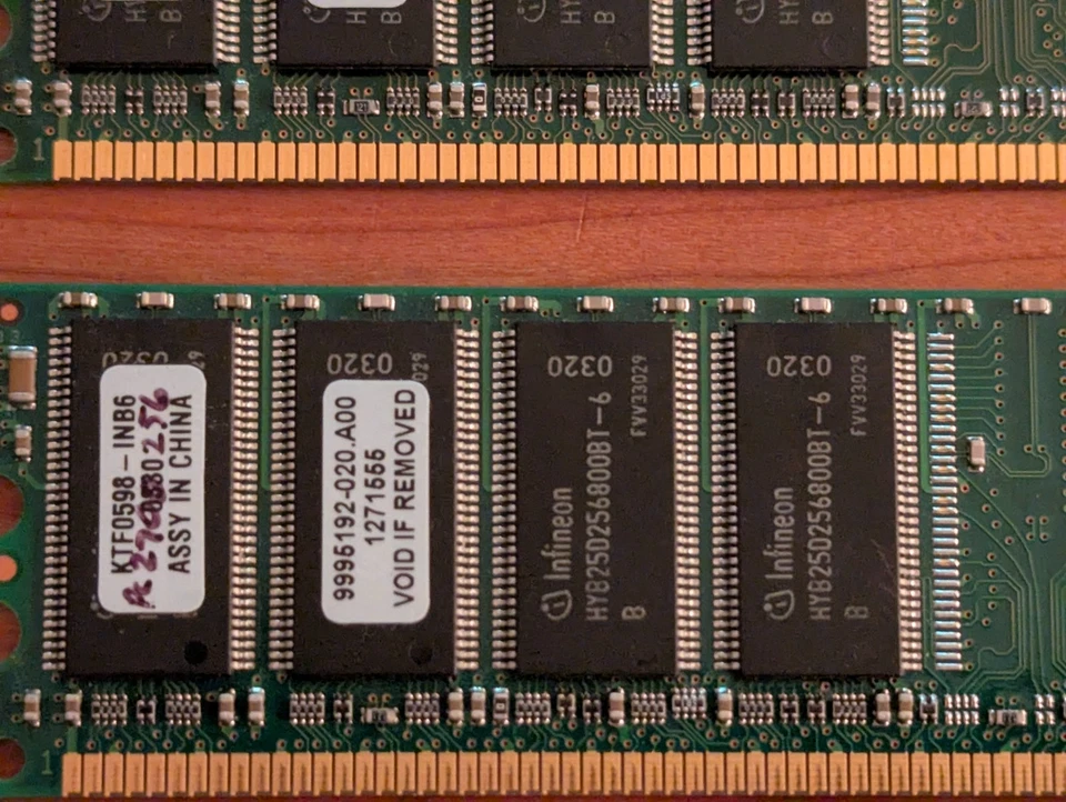 2GB (2×1GB) DDR2-667 PC2-5300F ECC FB-DIMM Server Memory – KTF0598-INB6 - Image 2 of 2