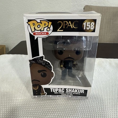 🔥🔥🔥 Funko POP Rocks, 2PAC #158 "Tupac Shakur" Vinyl Figure