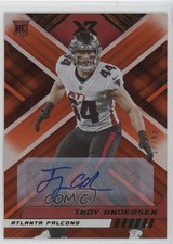 2022 Panini XR Rookies Orange Auto 17/49 Troy Andersen #177 Auto 1oh2