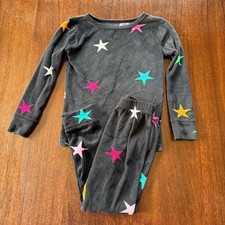Cat  Jack Snuggly Soft 5T Star Print Pajama Set
