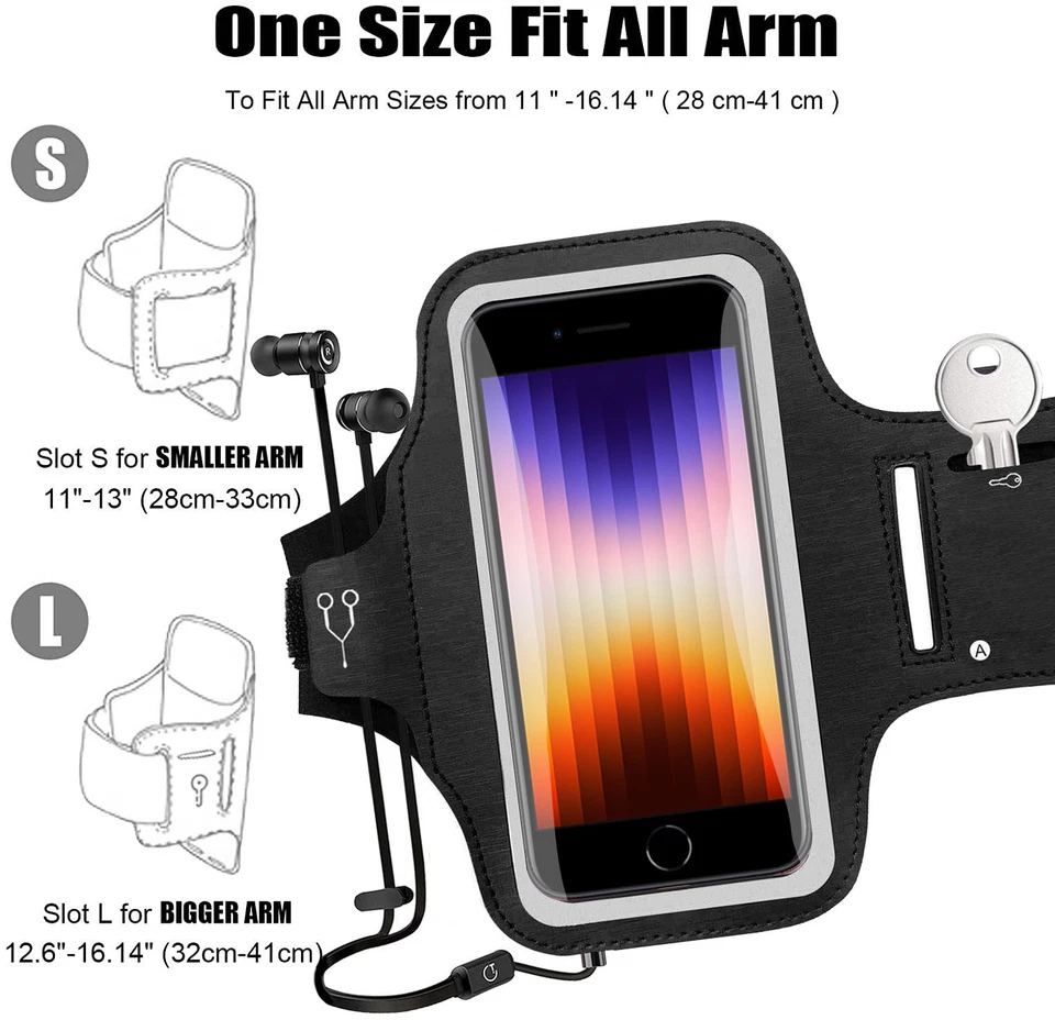 Running Armband for iPhone 15 Pro Max – Waterproof Sports Phone Holder - Image 2 of 4