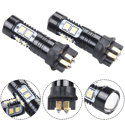 Car Light LED Bulbs Daytime Running Light Daytime Lights PW24W White 2835 10 - Picture 5 of 12