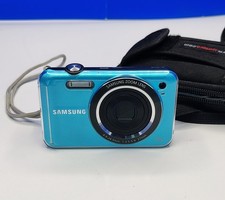 Samsung SL Series SL605 12.2 MP Digital Camera w/ Battery  Case Blue