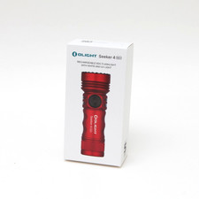Olight Seeker 4 Mini (RED) White/UV LED EDC Flashlight - NEW