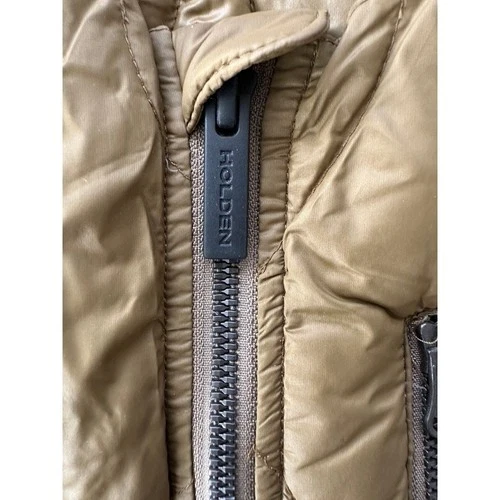 Holden Puffer Vest Mens XXL Olive Green Onion Quilted Down Waterproof Technical image 4