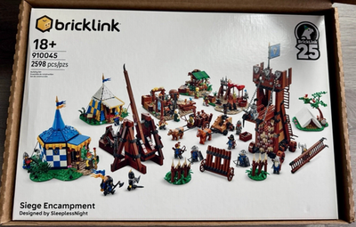 LEGO Bricklink Siege Encampment 910045 Brand New Sealed Box ship
