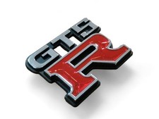 Grid Racing Rear Emblem Badge GTS-R For: Nissan Skyline R33 GTS-R ECR33 95-98