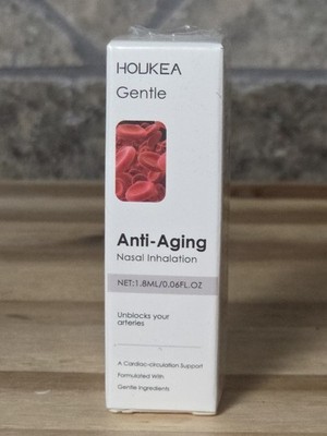 Houkea Gentle Nasal Inhaler Maintain Healthy Blood Pressure Unblock Arteries
