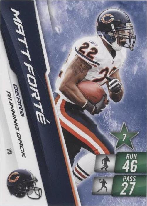 2010 Adrenalyn XL Matt Forte #76 - 1 of 2