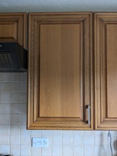 Door Kitchen Up and Over Cupboard Boulton & Paul Solid Wood Shaker Style Quality