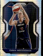 2021 Panini Prizm WNBA #54 Emma Meesseman Prizms Hyper